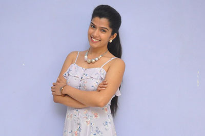 Mahima Stills at Indrasena Trailer Launch